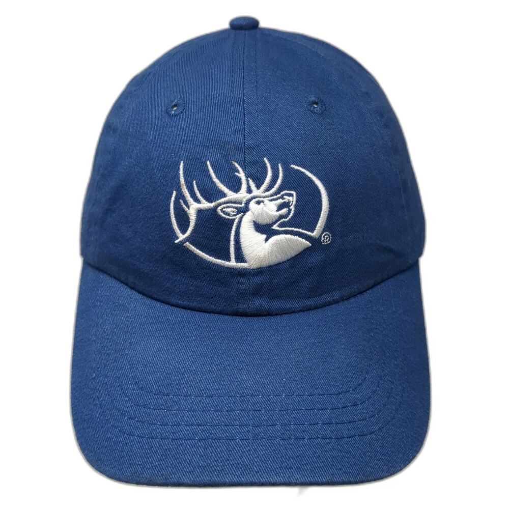 Browning Baseball Cap Blue One Size Volunteer Buckmark Logo Hat Cotton Strapback